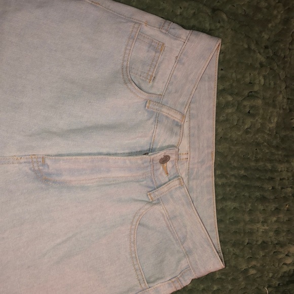 Light wash baggy trendy jeans - Picture 2 of 3